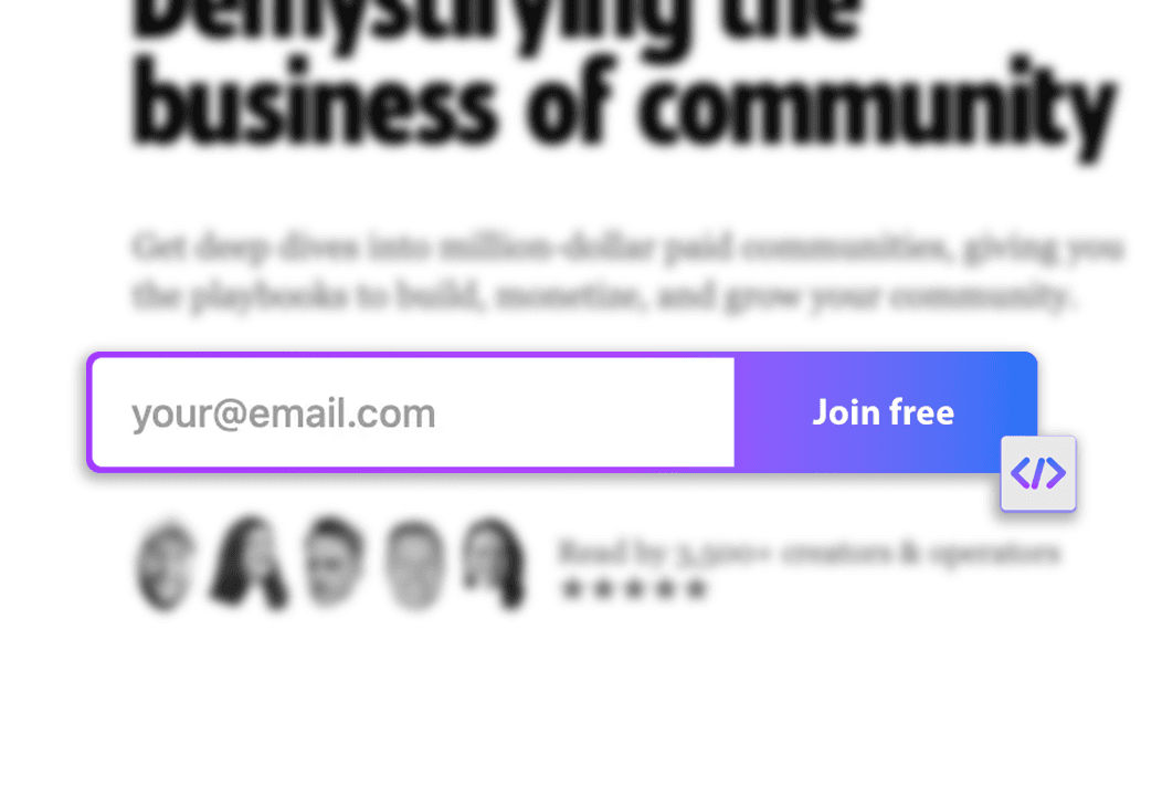 Community Inc Form